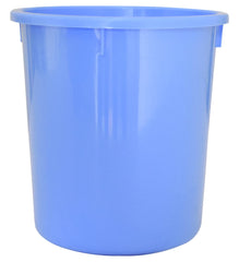 Heart Home Plastic Open Dustbin, Garbage Bin For Home, Kitchen, Office, 5Ltr.- Pack of 4 (Blue)-47HH01043