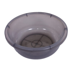 Kuber Industries Durable Deep Bath Tub|Versatile Short Livestock Feeding Pan| Plastic Utility Gaint Basin for Baby Bathing,Washing Clothes,26 Litre,Pack of 2 (Black & Pink)