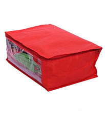 Kuber Industries 2 Piece Non Woven Saree Cover Set