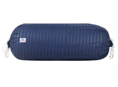 Heart Home Linning Design Cotton Bolster Cover- Set of 2, 16"x32" (Blue)-44HH0159