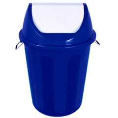 Kuber Industries Plastic Dustbin/Garbage Bin, 25 Litre, Large (Blue)