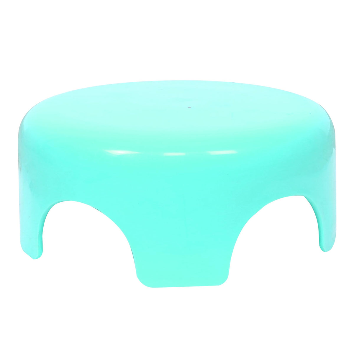 Heart Home Bathroom Stool | Plastic Bathroom Stool for Bathing | Bathroom Stool for Senior Citizen | Patla for Toilet | Sumo Stool | Green