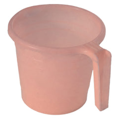 Heart Home Multiuses Lightweight, Unbreakable Strong Plastic Bathroom Mug, 2 Litre- Pack of 4 (Peach)-50HH0878
