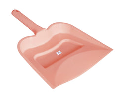 Heart Home Plastic Lightweight 12" Dustpan With Comfort Grip Handle for Easy Sweep Broom, Pack of 3 (Blue & Green & Pink)