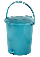 Kuber Industries Plastic Dustbin Garbage Bin with Handle, (10 L, Green) - CTKTC034648