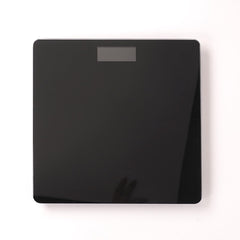 Kuber Industries Weighing Scale Armoured Glass|Weight Machine for Body Weight|Capicity "180" KG (Black)