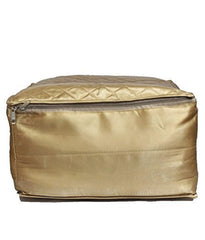 Kuber Industries 2 Piece Satin Saree Bag (Gold)