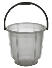 Kuber Industries Multipurposes Tranasparent Plastic Bucket for Bathing Home Cleaning & Storage Purpose, 13Ltr.- Pack of 2(Brown)-47KM01219
