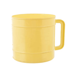 Heart Home Light Weight, Durable Plastic Bathing Mug for Bathroom Bath Accessory, 1 Ltr., Pack of 3 (Cream)