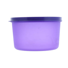 Kuber Industries Plastic 6 Pieces Kitchen Storage Spice Containers, Fridge Container, Food Utility Box, Food Storage Containers Jars 600 Ml (Purple) - CTLTC43921