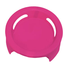 Kuber Industries Plastic Multipurpose Plant Pot Water Pot Gas Cylinder Stand (Pink) -CTKTC21552