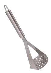 Kuber Industries 2 Pieces Stainless Steel Potato Vegetable Pav Bhaji Masher, Silver,24 Cm (Silver) - CTKTC031300