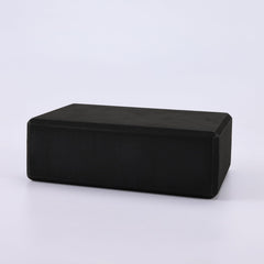 Kuber Industries High-Density Yoga Block|Lightweight & Portable Yoga Brick|Improve Strength & Flexibility (Black)