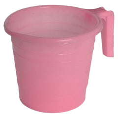 Kuber Industries Multiuses Lightweight, Unbreakable Strong Plastic Bathroom Mug, 2 Litre- Pack of 3 (Pink)-50KM0870
