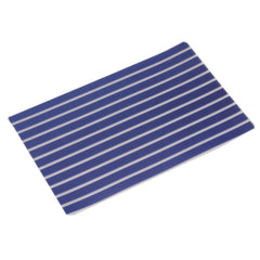 Kuber Industries Lining Design PVC 6 Piece Refrigerator Drawer Mat Set - Blue