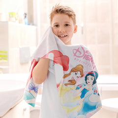 Kuber Industries Disney Princess Microfiber Soft Kids Bath Towel (Multi)