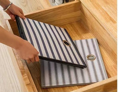 Urbane Home Foldable Storage Basket|Square Toy Storage Bin|Front Grab Handle|Wardrobe, Closet Organizer (Grey)