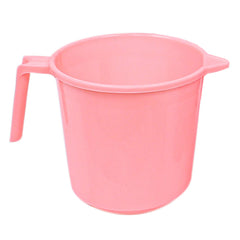 Kuber Industries Plastic 4 Pieces Bathroom Mug Set (Blue & Pink)