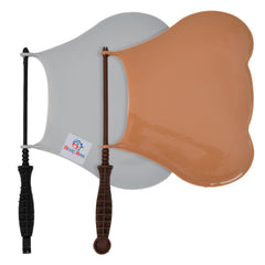 Heart Home Hand Fan | Plastic Hath Pankha | Hand Fan for Summer | Beejna for Natural Air | Caty Fan | Useful for Travel | Hand Fan for Cool Air | Pack of 2 | Multi