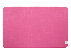 Heart Home Multi Purpose Waterproof,Stain Resistant, Washable Refrigerator/Fridge Drawer Mat, Set of 6 (Pink)