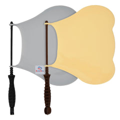 Heart Home Hand Fan | Plastic Hath Pankha | Hand Fan for Summer | Beejna for Natural Air | Caty Fan | Useful for Travel | Hand Fan for Cool Air | Pack of 2 | Multi
