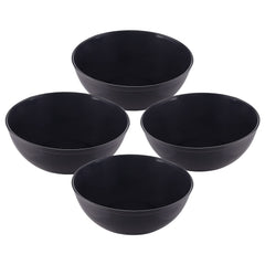 Kuber Industries Bowls|Plastic Dishwasher Safe Bowl|Serving Bowls|Bowls for Kitchen|Microwave Safe Bowls for Salad|Soup|Pasta|2000 ML|Pack of 4 (Grey)