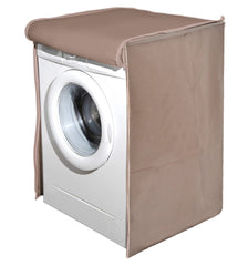 Heart Home Front Load PVC Washing Machine Cover (Brown)-HS43HEARTH26742