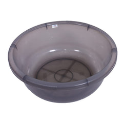 Heart Home Durable Deep Bath Tub|Versatile Short Livestock Feeding Pan| Plastic Utility Gaint Basin for Baby Bathing,Washing Clothes,26 Litre,Pack of 2 (Black & Pink)