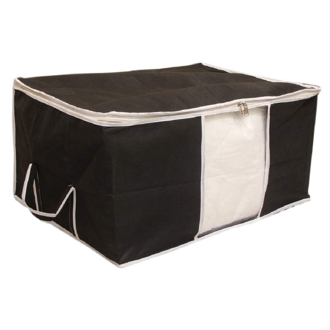 Heart Home Non Woven Underbed Storage Bag, Extra Large, Black CTHH011871