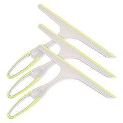 Kuber Industries Kitchen Wiper|Plastic Kitchen Table Platform Wiper Ideal for Windows, Glass & Car Windshield,Pack of 3 (Yellow)