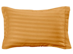 Heart Home Lining Design Cotton Pillow Cover- 18x28 Inch, Set of 4 (Coffee)-HS43HEARTH26762