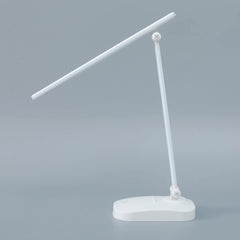 Kuber Industries Folding Mobile Phone Stand Lamp|White Light USB Plug-in|Led Table Lamp (White)