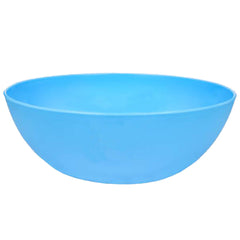 Heart Home Plastic Microwave Safe 6 Pieces Mixing Bowl Set- 1000, 1500 ML (Multi) - CTHH016464