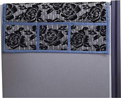 Kuber Industries Cloth 3 Pieces Fridge Mat, 1 Piece Handle Cover and 1 Pieces Fridge Top Cover (Multi)-CTKTC2777