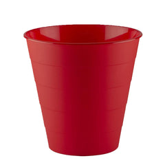 Kuber Industries Dustbin|Plastic Dustbin|Dustbins for Kitchen|Dustbin For Bedroom,Hall|Dustbin For office|8 Litre Dustbin (Red)