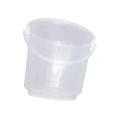 Kuber Industries 4 Piece Plastic Bucket Set, 16 litres, Transparent