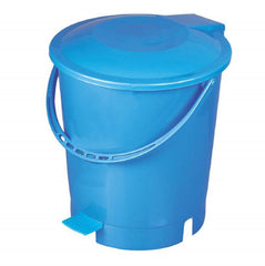 Heart Home Virgin Plastic Dustbin Bucket/Garbage Bin (Multi) Set of 1 Pc CTHH19011