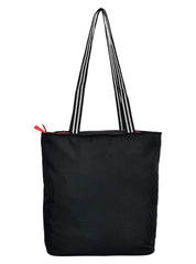 Kuber Industries Polyester Disney Mickey Mouse Print Attractive & Foldable Grocery|Shopping|Travel Hand Bag with Front Pocket & Handle, Pack of 2 (Black)