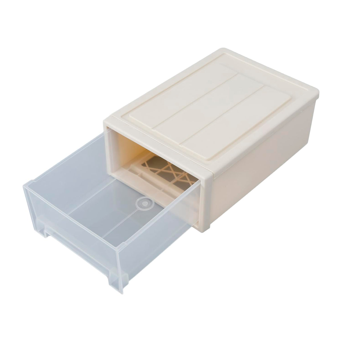 Kuber Industries Large Drawer/Cabinet Box|Plastic Desk Orgnizer|Storage Organizer For Cosmetic, Stationery,Small Items|Pink|
