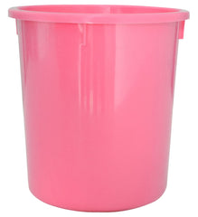 Heart Home Plastic Open Dustbin, Garbage Bin For Home, Kitchen, Office, 5Ltr.- Pack of 3 (Pink)-47HH01049