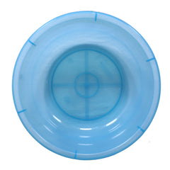 Heart Home Durable Deep Bath Tub|Versatile Short Livestock Feeding Pan| Plastic Utility Gaint Basin for Baby Bathing,Washing Clothes,26 Litre,Pack of 2 (Sky Blue)