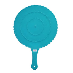 Heart Home Plastic Lightweight Handfan|Hath Pankha|Beejna for Natural Cooling Air Home Decor and Travel Useful, Pack of 10 (Multicolor)