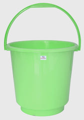 Heart Home 2 Pieces Plastic Bucket & Tub Set (Green)