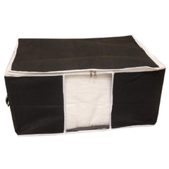 Heart Home Non Woven Underbed Storage Bag, Extra Large, Black CTHH011871