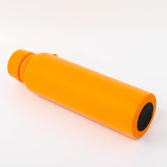 Kuber Industries Water Bottle | Vacuum Insulated Travel Bottle | Hot & Cold Water Bottle | Water Bottle with Handle | Thermos Flask for Gym Bottle | MYZ-230803B | 1100 ML | Orange