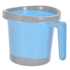 Kuber Industries Plastic Bathroom Mug 1 Litre Pack of 3 (Blue)-46KM0251, Standard