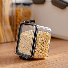 Kuber Industries Extra Small Refrigerator Storage Crisper/Fridge Container with Airtight Lid (Transparent)