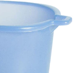 Heart Home Tranasparent Small Plastic Bathroom Mug, 1 Litre- Pack of 4 (Blue)-50HH0817