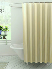 Kuber Industries Self Lining Design 7 Feet Shower Curtain with 8 Hooks -CTKTC30568