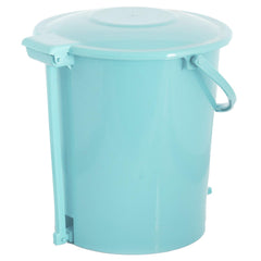 Kuber Industries 3 Pieces Plastic Dustbin Garbage Bin with Handle, 10 Liters (Light Green) - CTKTC034658